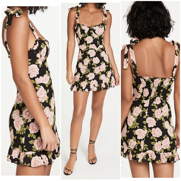 Reformation Dresses & Skirts - NEW Reformation Christine Dress Rosalia Mini Dress